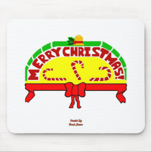 Christmas Greetings Mouse Pad