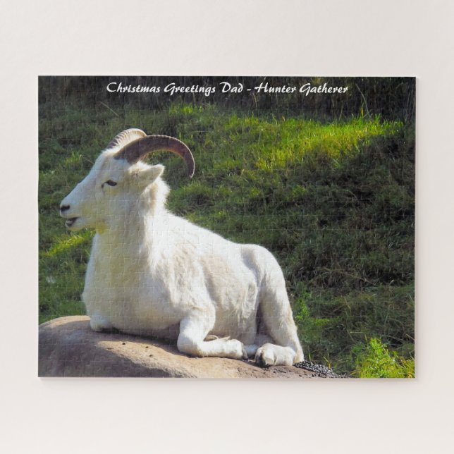 Christmas Greetings My Hunter Gatherer Jigsaw Puzzle (Horizontal)