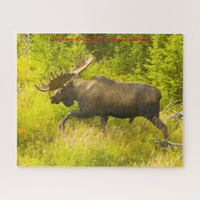 Christmas Greetings My Hunter Gatherer Jigsaw Puzzle (Horizontal)
