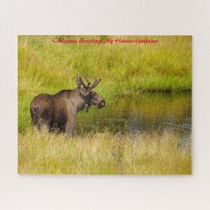 Christmas Greetings My Hunter Gatherer Jigsaw Puzzle