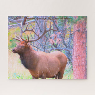 Christmas Greetings My Hunter Gatherer Jigsaw Puzzle