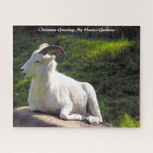 Christmas Greetings My Hunter Gatherer Jigsaw Puzzle (Horizontal)