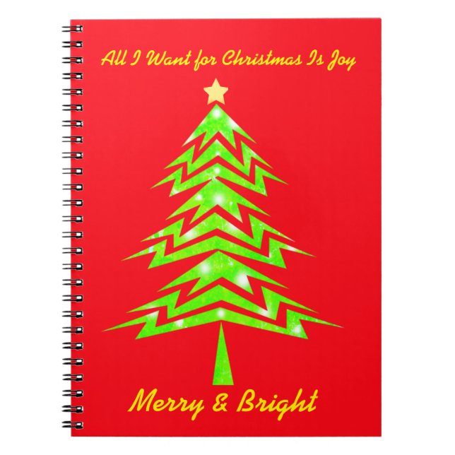 Christmas Greetings Notebook (Front)