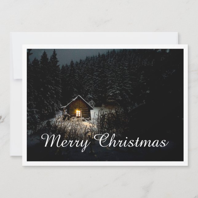 Christmas Greetings with Witch House (Front)