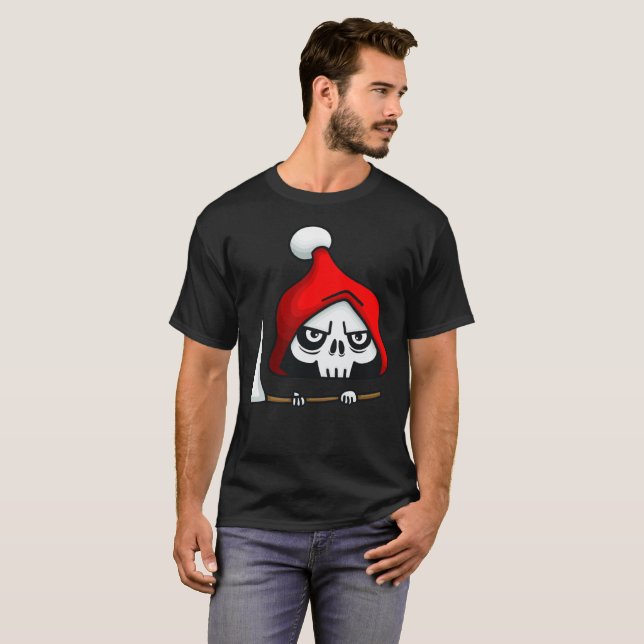 Christmas Grip Reaper T-Shirt (Front Full)