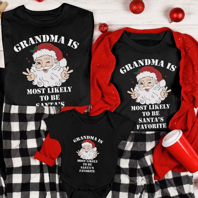 Christmas Group Most Likely To Custom Funny Santa T-Shirt (Creator Uploaded)