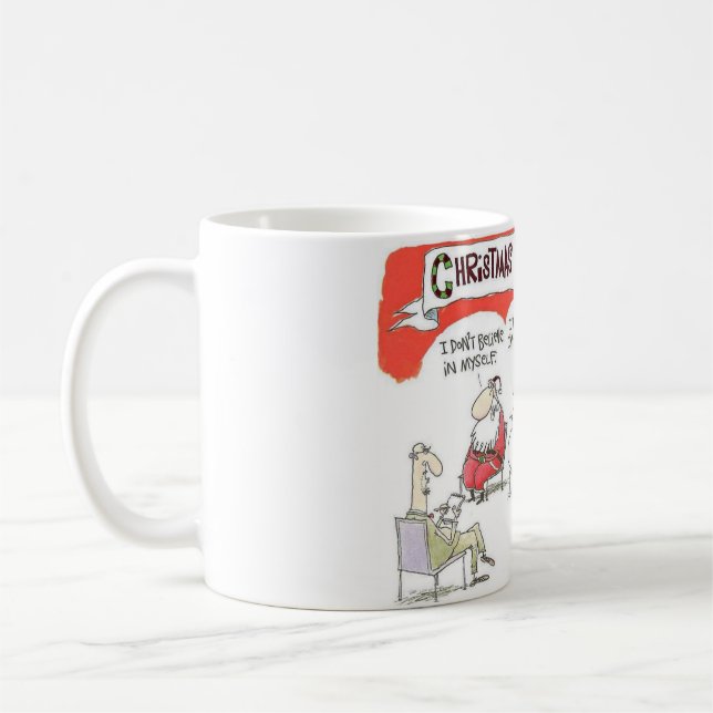 Christmas Group Therapy Coffee Mug (Left)