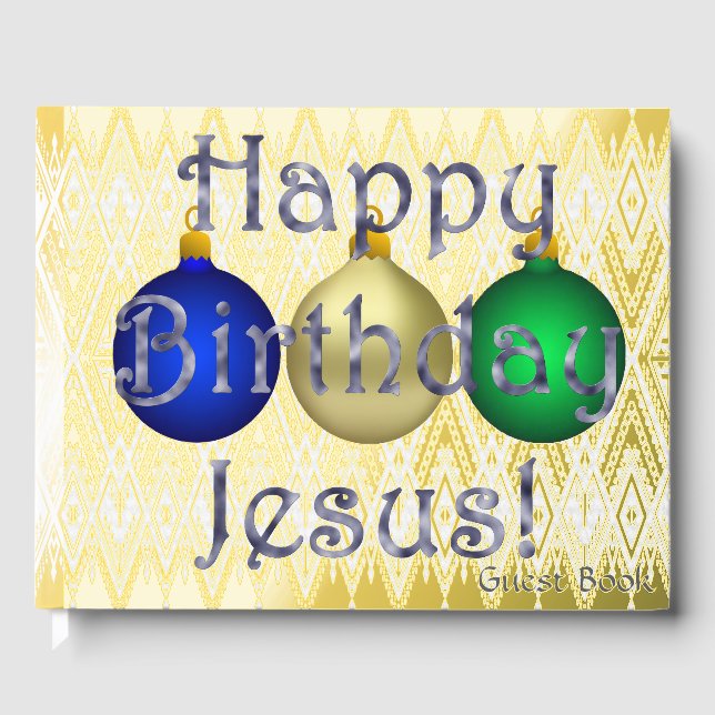 Christmas Guest Book (Front)