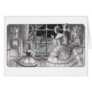 Christmas Guests with Hoop Skirts & Garlands
