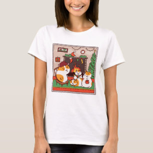 Christmas Guinea Pig Family T-Shirt