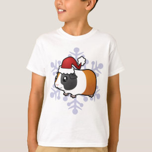 Christmas Guinea Pig (smooth hair) T-Shirt