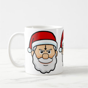 christmas hail santa coffee mug