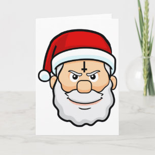 christmas hail santa invitation