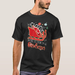 Christmas Hairdresser Barber Shop Hairstylist T-Shirt
