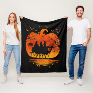 CHRISTMAS HALLOWEEN COSTUME PUMPKIN CHRISTMAS GIFT FLEECE BLANKET