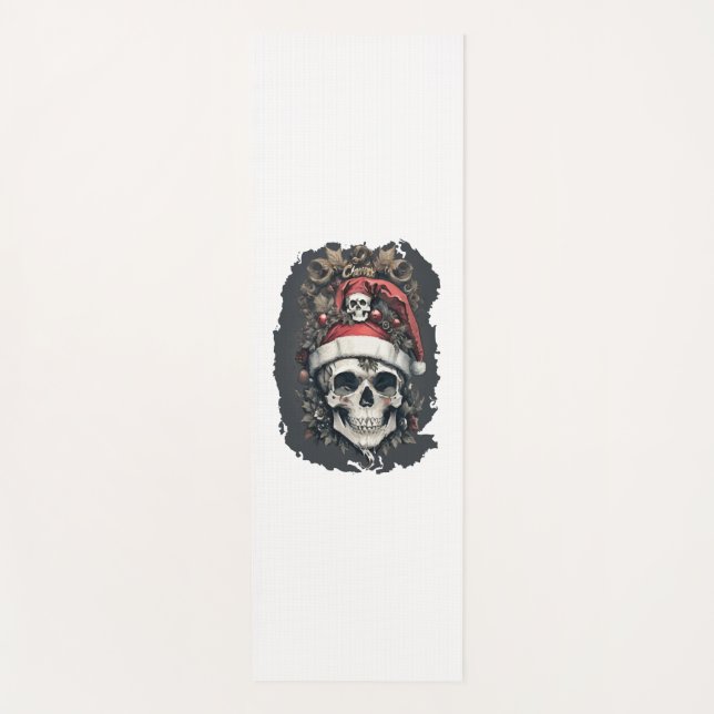 Christmas Halloween Yoga Mat (Front)