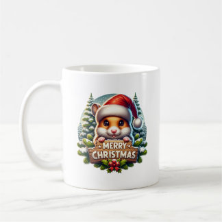 Christmas Hamster Coffee Mug