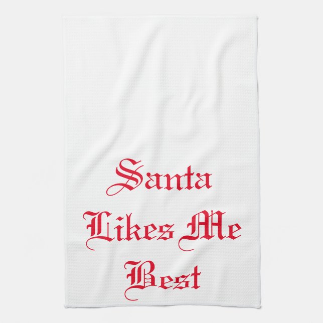 Christmas hand towel (Vertical)