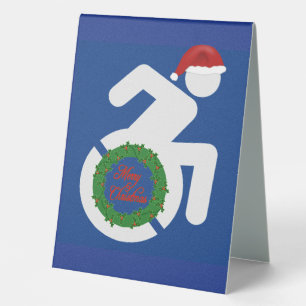 Christmas Handicapped, Christmas Disabled, Christm