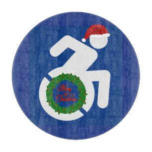 Christmas Handicapped Cutting Board