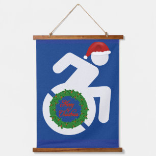 Christmas Handicapped Hanging Tapestry