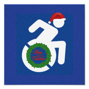 Christmas Handicapped Photo Print