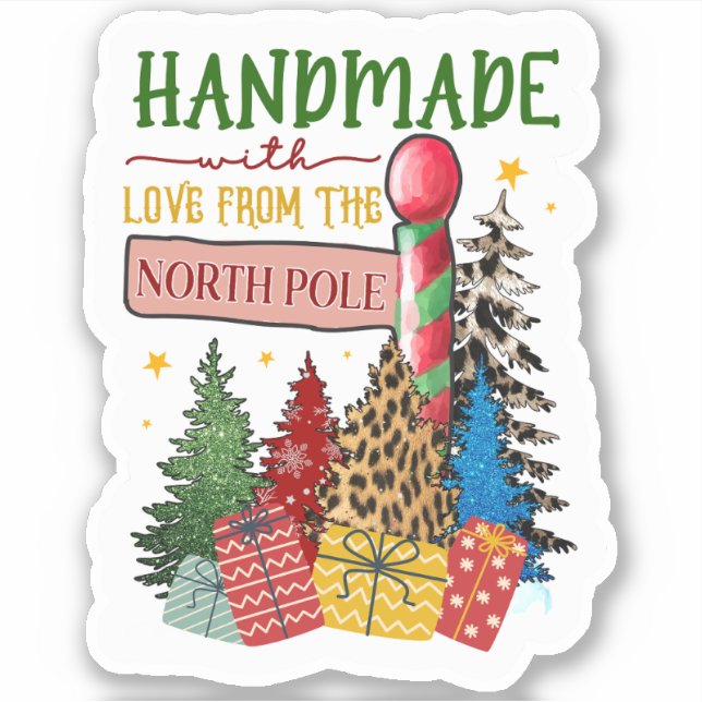 Christmas Handmade with Love from the North Pole (Front)
