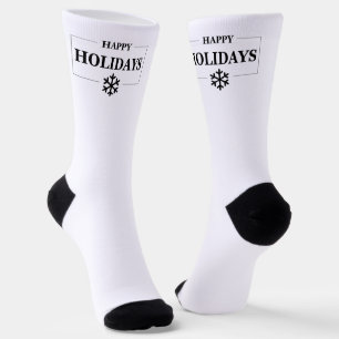 Christmas Happy Holiday Custom Gift Merry Xmas Socks