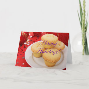 Christmas Happy Holidays III Holiday Card