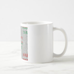 christmas happy holla days coffee mug