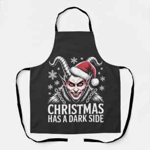 Christmas Has a Dark Side Apron
