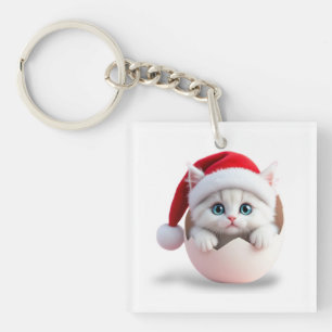 Christmas Hatchling Key Ring