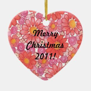 Christmas Heart Ornament