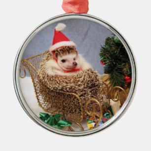 Christmas Hedgehog Ornament