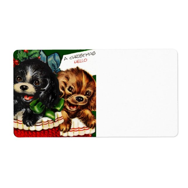 Christmas Hello Puppies (Front)