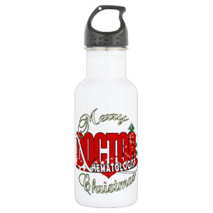 CHRISTMAS HEMATOLOGIST DOCTOR 532 ML WATER BOTTLE