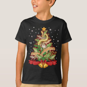 Christmas Herping Gift Herpetology Frog Snake Herp T-Shirt