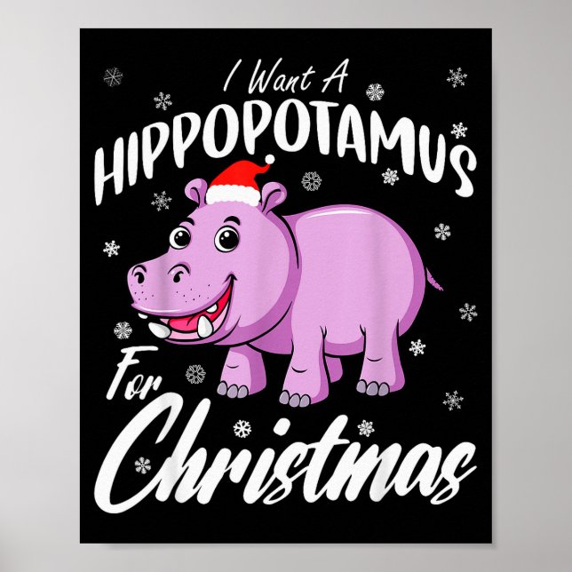Christmas Hip Shirt By T&amp;t Uni-kids Xmas Hip B Poster (Front)