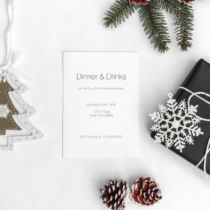 Christmas Hippo, customisable Invitation