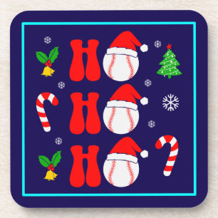 Christmas Ho Ho Ho Funny Xmas-85211 Coaster