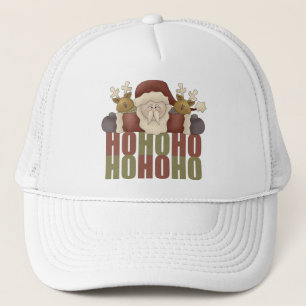 Christmas Ho Ho Ho Santa Hat/Cap Trucker Hat