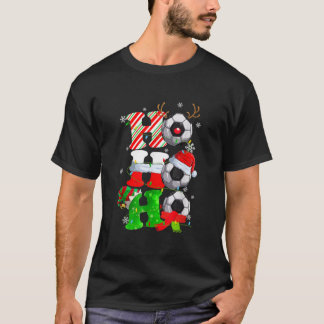Christmas Ho-Ho-Ho Santa Reindeer Soccer Pajama Gi T-Shirt