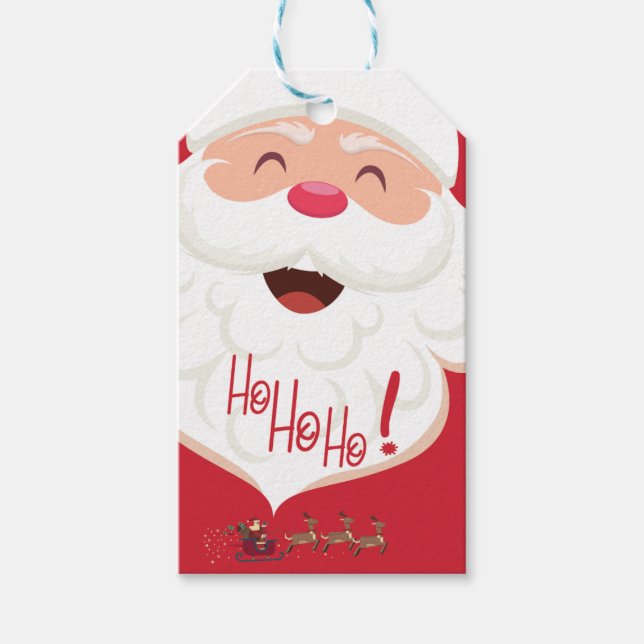 christmas hohoho gift tags (Front)
