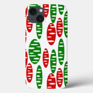Christmas Holey Ovals iPhone 13 Case