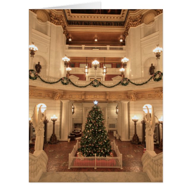 Christmas Holiday at Pennsylvania State Capitol (Front)