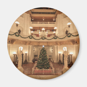 Christmas Holiday at Pennsylvania State Capitol Magnet