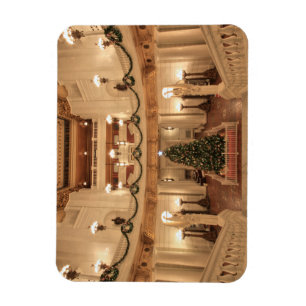 Christmas Holiday at Pennsylvania State Capitol Magnet