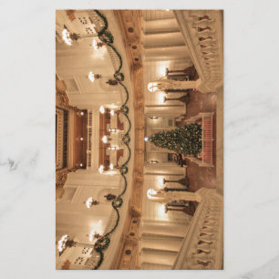 Christmas Holiday at Pennsylvania State Capitol Stationery