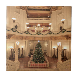 Christmas Holiday at Pennsylvania State Capitol Tile