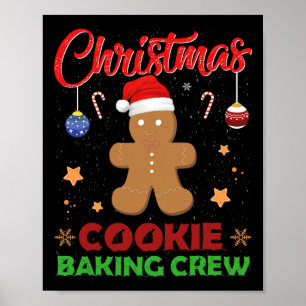 Christmas Holiday Baking Squad Novelty Grandma Coo Poster